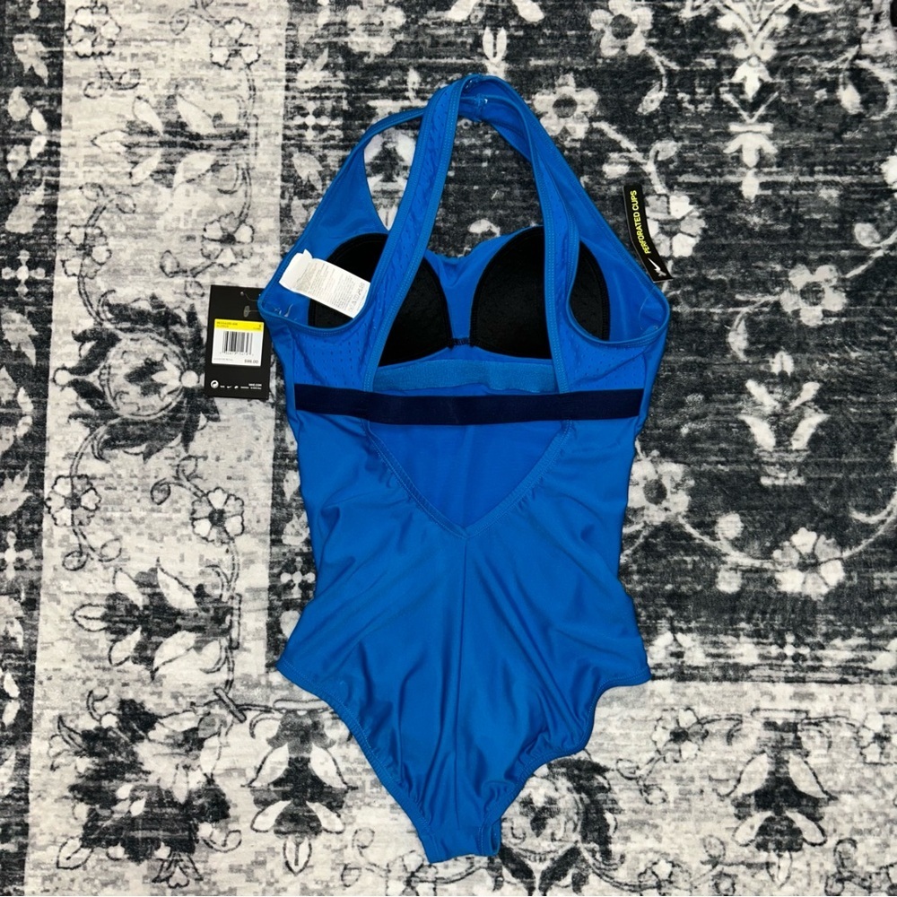 Nike Hydralock Blue Swimsuit - Picture 2 of 4